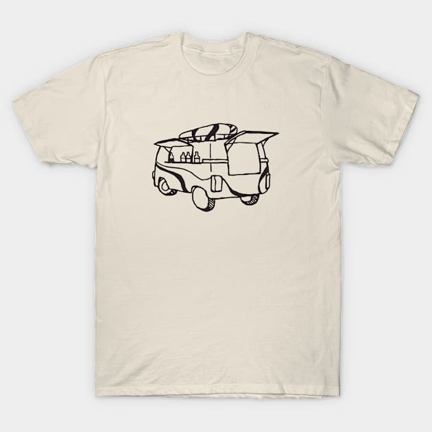 RV Trip T-Shirt by beaching